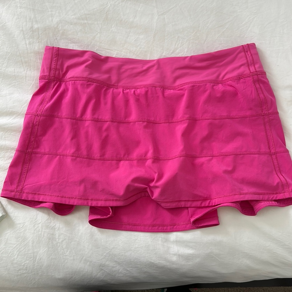 Lululemon skirt skort pink size 12 regular